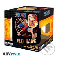 One Piece Hrnček meniaci sa 460 ml - Luffy & Sabo