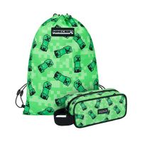 Minecraft SET 2 Creeper: peračník a vrece