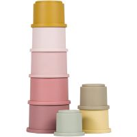 Little Dutch Stacking Cups stohovacie tégliky Pink 8 ks