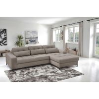 Livetastic ROHOVÁ SEDAČKA, textil, svetlohnedá