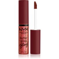 NYX Professional Makeup Butter Gloss Bling Lipgloss glitzernd Farbton 07 Big Spender 8 ml