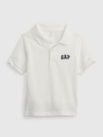 White Boys' Polo Shirt Pipe GAP