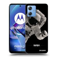 Silikónový čierny obal pre Motorola Moto G54 5G - Astronaut Big