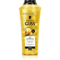 Schwarzkopf Gliss Oil Nutritive Shampoo mit ernährender Wirkung mit Öl 400 ml