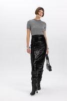 DEFACTO Sequined Normal Waist Lined Midi Skirt