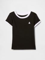 GAP Baby Ribbed T-Shirt - Girls