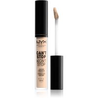 NYX Professional Makeup Can't Stop Won't Stop tekući korektor nijansa 04 Light Ivory 3.5 ml