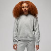 Jordan Brooklyn Fleece Wmns Crewneck Heather Grey - Dámske - Mikina Jordan - Sivé - FN4491-063 - Veľkosť: XL
