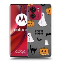 Silikónový prehľadný obal pre Motorola Edge 40 - Spooky season 2