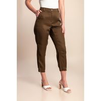 Große Größen Hose, Oliv