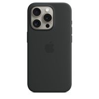 IPHONE 15 PRO MAX SILICONE CASE BLACK