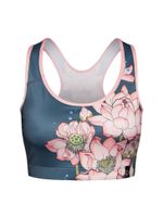Vidám női sportmelltartó Dedoles Pink Lotus (D-W-AW-GB-C-RP-1285) XXL