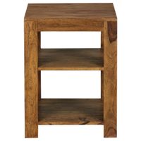 MID.YOU REGÁL, farba indického palisandra, indický palisander, 44/60/44 cm