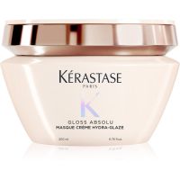 Kérastase Gloss Absolu Masque Créme Hydra-Glaze Maske für die Haare für unnachgiebige und strapaziertes Haar 200 ml