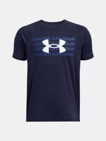 Under Armour UA B Tech WM Logo SS Majica plava