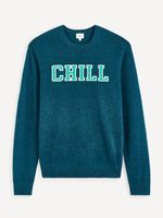 Celio Cenormal Pullover Blau