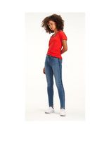 Jeans - Tommy Jeans MID RISE SKINNY NORA SDLGM blue