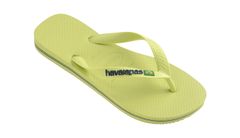 Havaianas Brasil Logo Unisex - Žabky Havaianas - Zelená - H4110850-9307-BRA-45/46 - Size: BRA-45/46