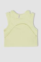 DEFACTO Girls Crew Neck Undershirt