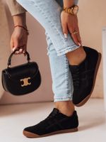 Sportowe sneakersy damskie RUNLUX czarne Dstreet