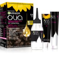Garnier Olia Big Kit Permanent-Haarfarbe Farbton 5.0 Brąz 1 St.