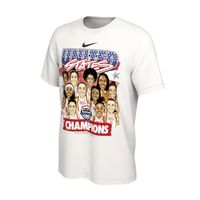 Nike USA Caricature Wmns Tee White - Dámske - Tričko Nike - Biele - EZGM1NBH4 - Veľkosť: M