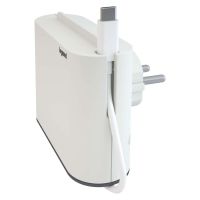 Legrand rozbočovací zásuvka 2× , bílá