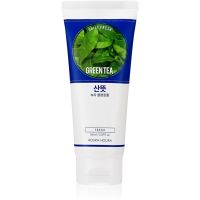 Holika Holika Daily Fresh Green Tea čistilna pena za uravnoteženje proizvodnje sebuma z zelenim čajem 150 ml