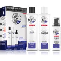 Nioxin System 6 Color Safe Chemically Treated Hair Geschenkset für schütteres Haar 3 St.