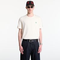 T-shirt Fred Perry Contrast Tape Ringer T-Shirt Ecru XXL