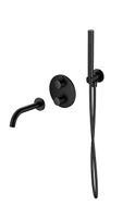 Zestaw wannowy podtynkowy Cersanit Zen czarny S952-041