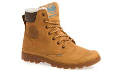 Palladium Pampa Sport Cuff Waterproof Shearling - Detské - Tenisky Palladium - Hnedé - 72992-228-M - Veľkosť: 36