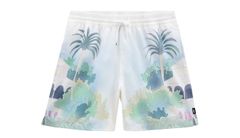 Vans Primary Resorty Elastic White Pánske - Šortky Vans - Farebná - VN0008KXWHT-M - Size: M