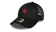 New Era New York Yankees Home Field Black 9FORTY Trucker Cap Unisex - Čiapky New Era - Čierna - 60435268-One-size - Size: One size