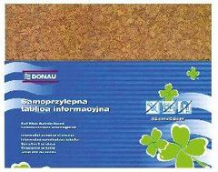Tabuľa samolepiaca 580x460mm hnedá Donau
