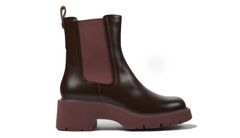 Camper Milah Burgundy Leather