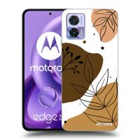 Silikónový čierny obal pre Motorola Edge 30 Neo - Boho style
