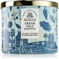 Bath & Body Works Fresh Fall Morning ароматна свещ 411 гр.