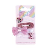 HAIR ACCESSORIES CLIPS 4 PIECES MINNIE