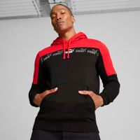 Puma Around The Block Hoodie Herren | Mit Color Blocking | Red | Größe: 3XL