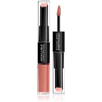 L’Oréal Paris Infallible langlebiger, glänzender Lippenstift 2 in 1 Farbton 312 Incessant Russet 5 ml