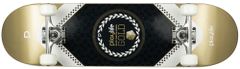 Skateboard Playlife Heavy Metal Gold 31x8"