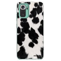 Silikónový prehľadný obal pre Xiaomi Redmi Note 10 Pro - Black Moo