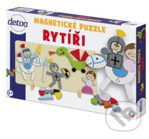 Magnetické puzzle Rytíři - puzzle z kategorie Dětské puzzle