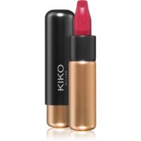 KIKO Milano Velvet Passion krémes rúzs matt hatással árnyalat 345 Lacquer Red 3,5 g