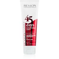Revlon Professional Revlonissimo Color Care Shampoo und Conditioner 2 in 1 für rötliche Tönungen der Haare sulfatfrei 275 ml