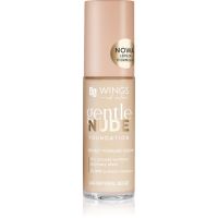 AA Wings of Color Gentle Nude Foundation tekoči puder z vlažilnim učinkom odtenek 404 Natural Beige 30 ml