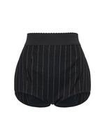 Pinstripe Wool Culottes