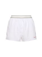 Serif Logo Sport Shorts