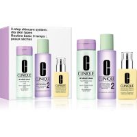 Clinique 3 Steps Skincare Systeme Dry Skin Types zestaw upominkowy do skóry suchej